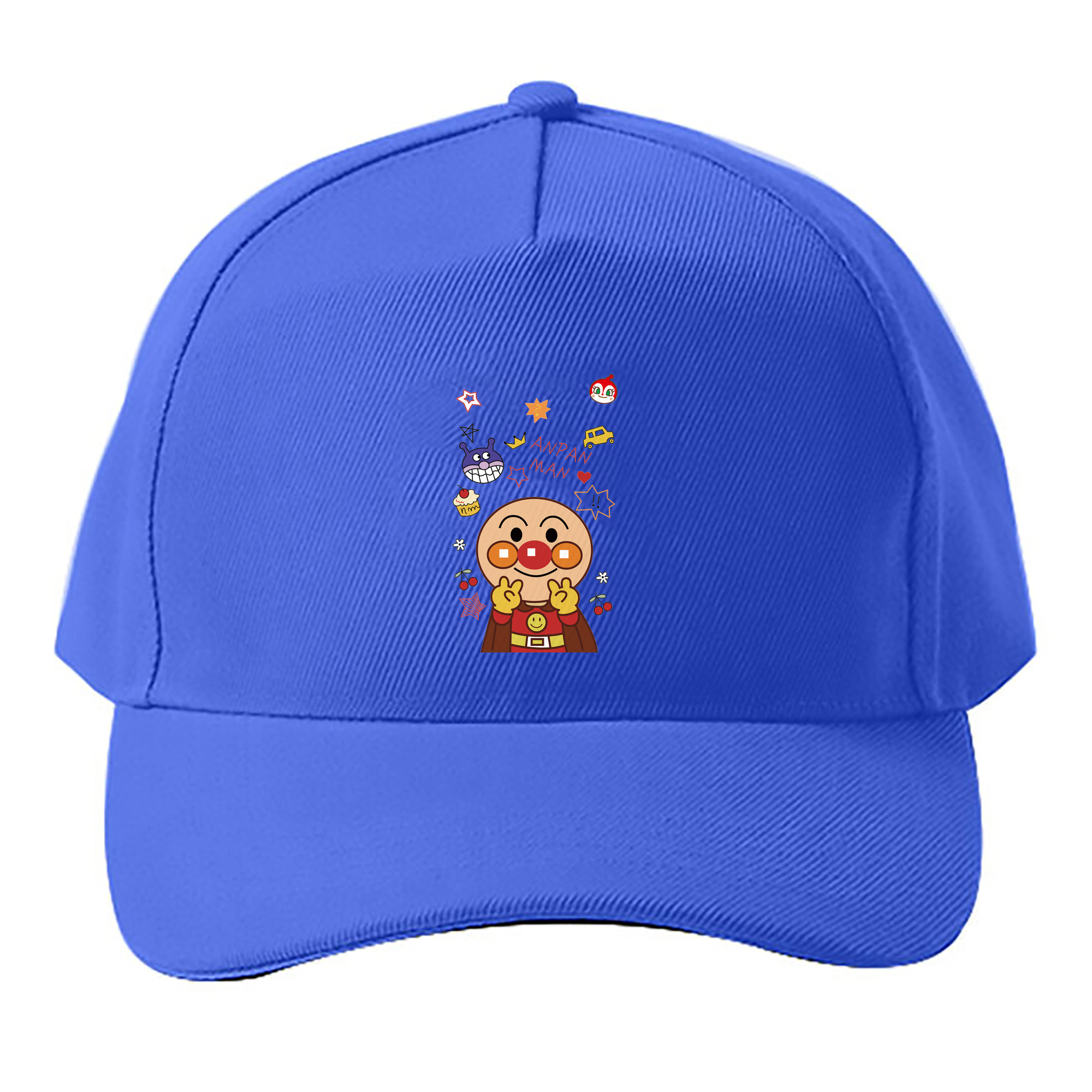 （画像用） アンパンマン Anpanman ベースボールキャップ 綿100％ 男女兼用 帽子 スポーツ